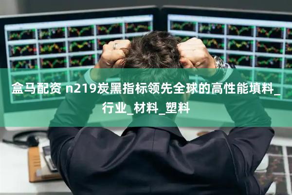 盒马配资 n219炭黑指标领先全球的高性能填料_行业_材料_塑料