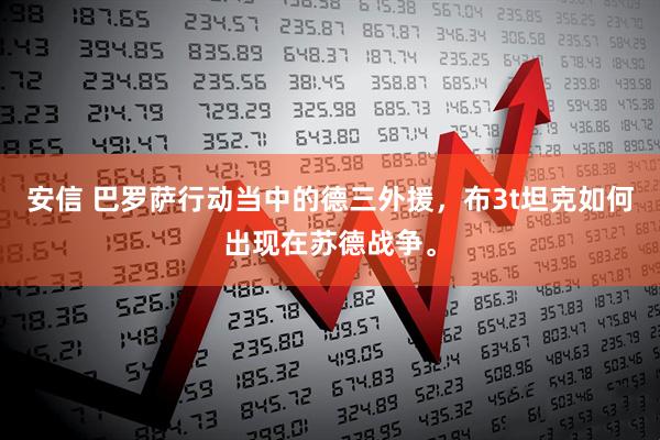 安信 巴罗萨行动当中的德三外援，布3t坦克如何出现在苏德战争。